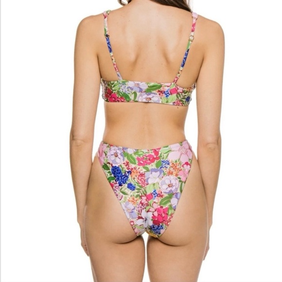 NWT SUMMERFUL Brighton Monokini Cutout One piece Swimsuit - Picture 3 of 5